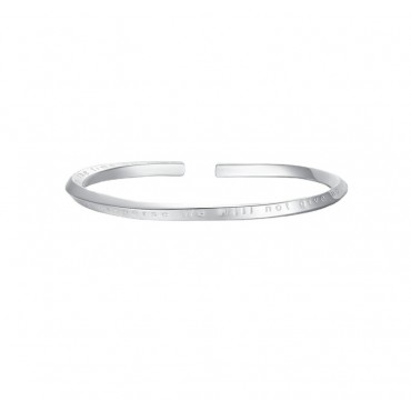 New 925 Sterling Silver Bracelet Women's High Grade Sensible Plain Ring Open Foot Silver Bracelet Mobius Ring Bracelet Birthday Gift